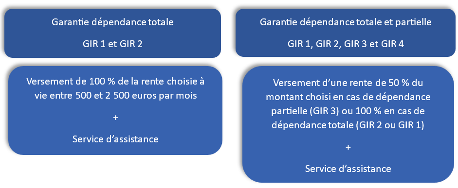 Garanties Assurance Dépendance Afer