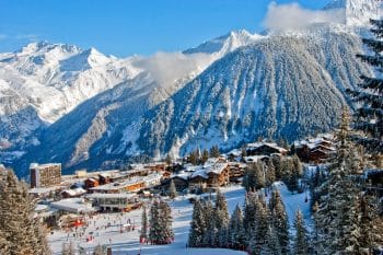 Courchevel 1850 Three Valleys Ski Resort French Alps France