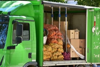 Vegetable Truck In Vienna