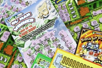 Losing Lottery Scratch Off Cards