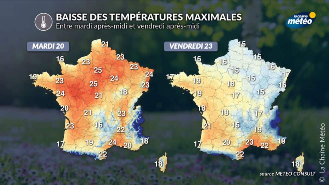 Cartes Météo Lachainemétéo