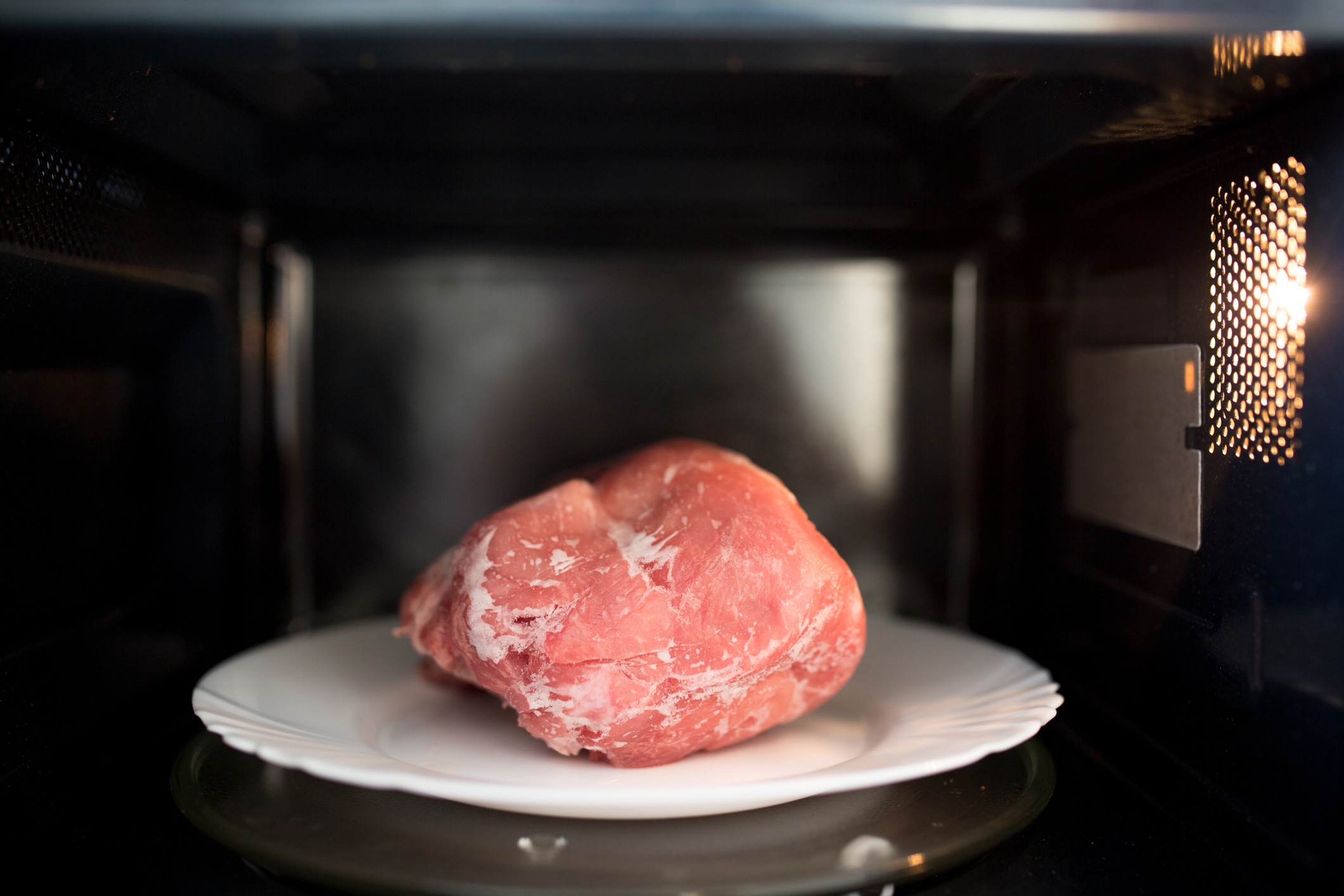 décongeler viande micro-ondes