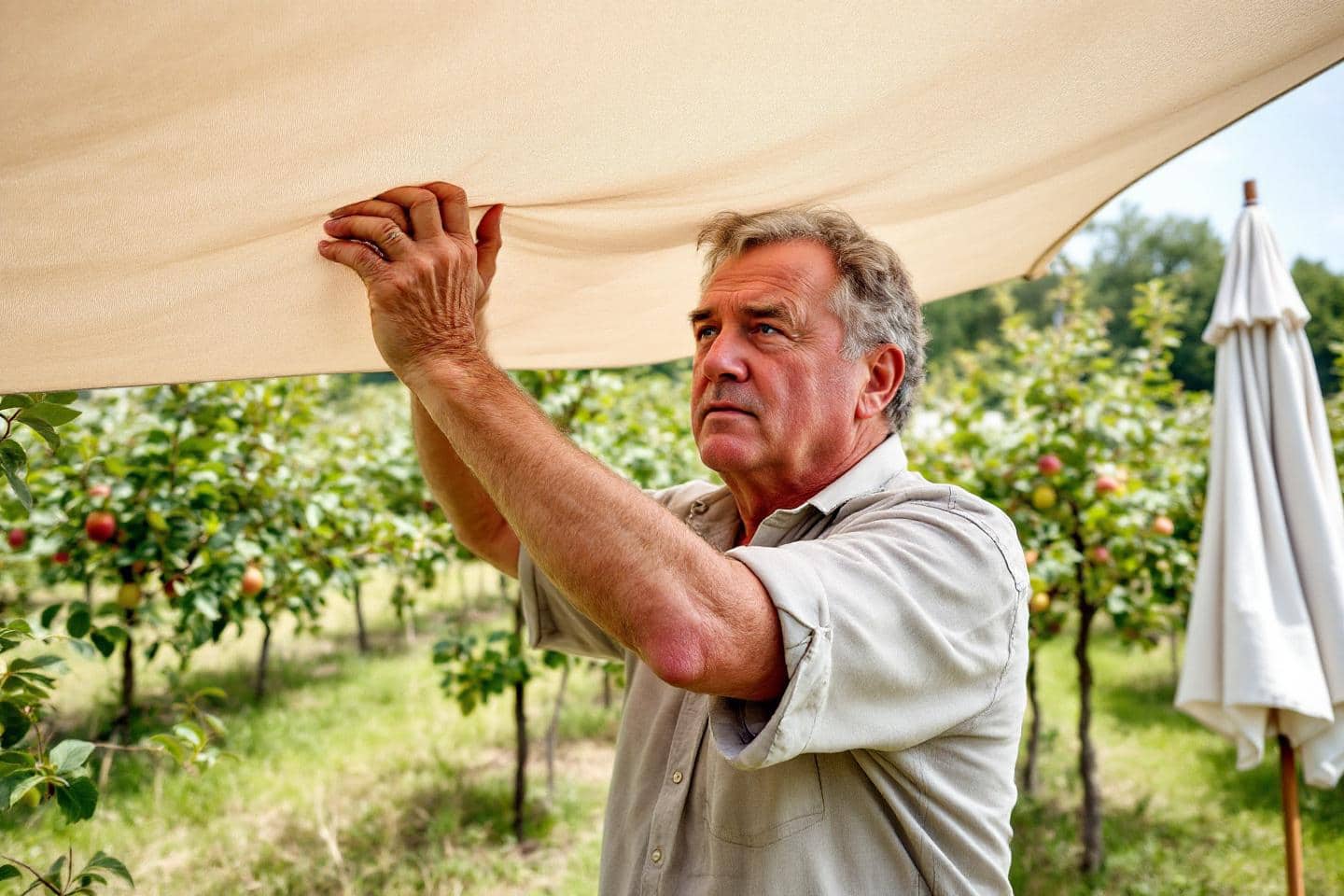 Les bienfaits immédiats d'un voile d'ombrage léger