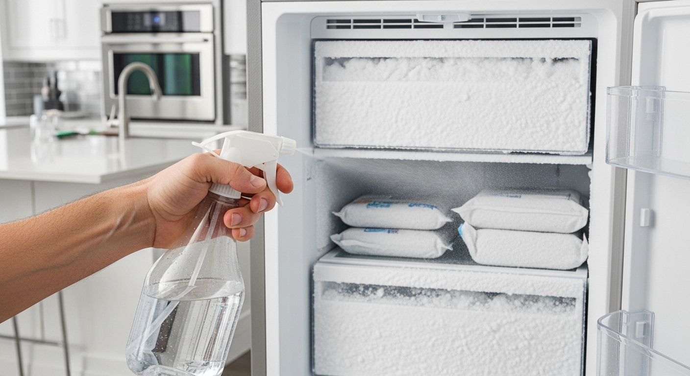 Glace Accumul%c3%a9e Cong%c3%a9lateur Sans Place Et Inutilisable Ce Spray Anti Givre Express Est La Solution Radicale