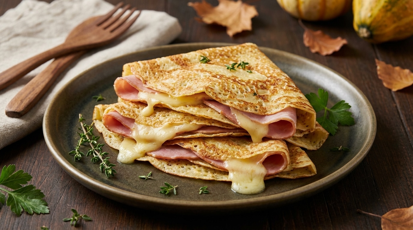 Crêpe Jambon Fromage