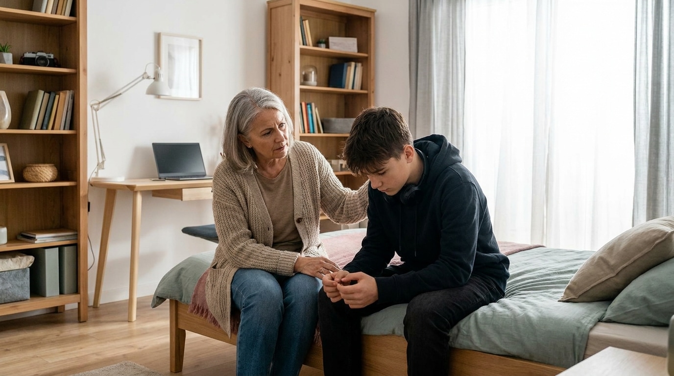 Ado Qui Sisole Dans Sa Chambre Le Signal Precis Qui Doit Alerter Les Parents Et Les Grands Parents Featured