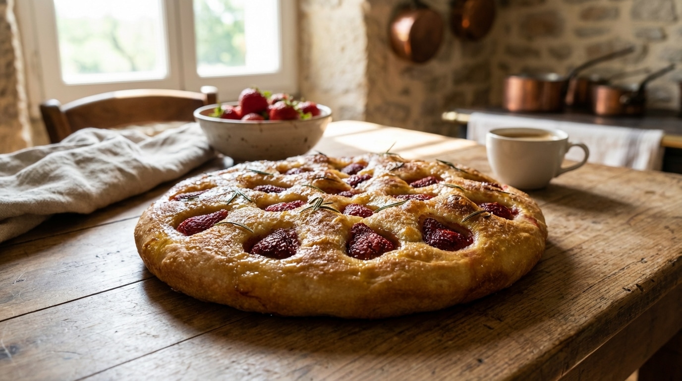 Ce Que Personne Ne Vous Dit Sur La Focaccia En Italie Il Existe Une Version Sucree A La Fraise Que Les Boulangers Adorent Featured