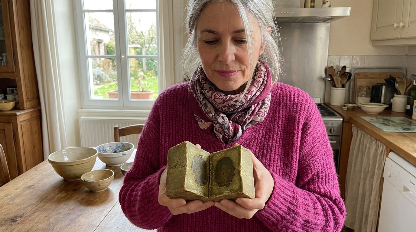 Ce Que Vous Prenez Pour Un Vrai Savon Dalep Est Probablement Un Faux Seul Ce Detail Fait Foi Et Vous Epargne Lhuile De Palme Featured