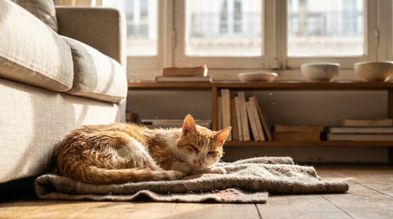 Il Y A 5 Gestes Du Quotidien Que Font Les Chats En Fin De Vie Et Presque Personne Ne Les Reconnait A Temps Featured