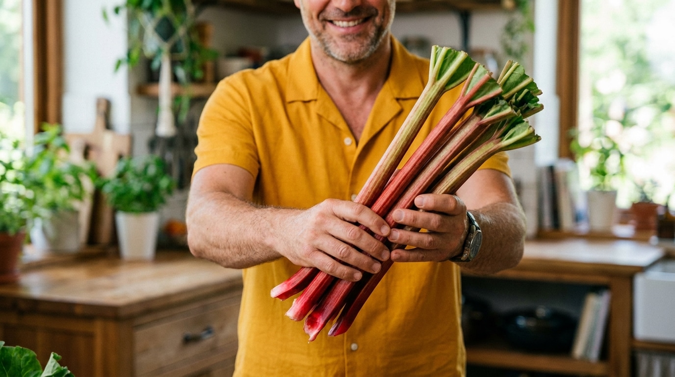 Jai Failli Les Jeter A La Poubelle Ce Que Vous Pouvez Faire De Vos Epluchures De Rhubarbe Est Etonnant Et Delicieux Featured