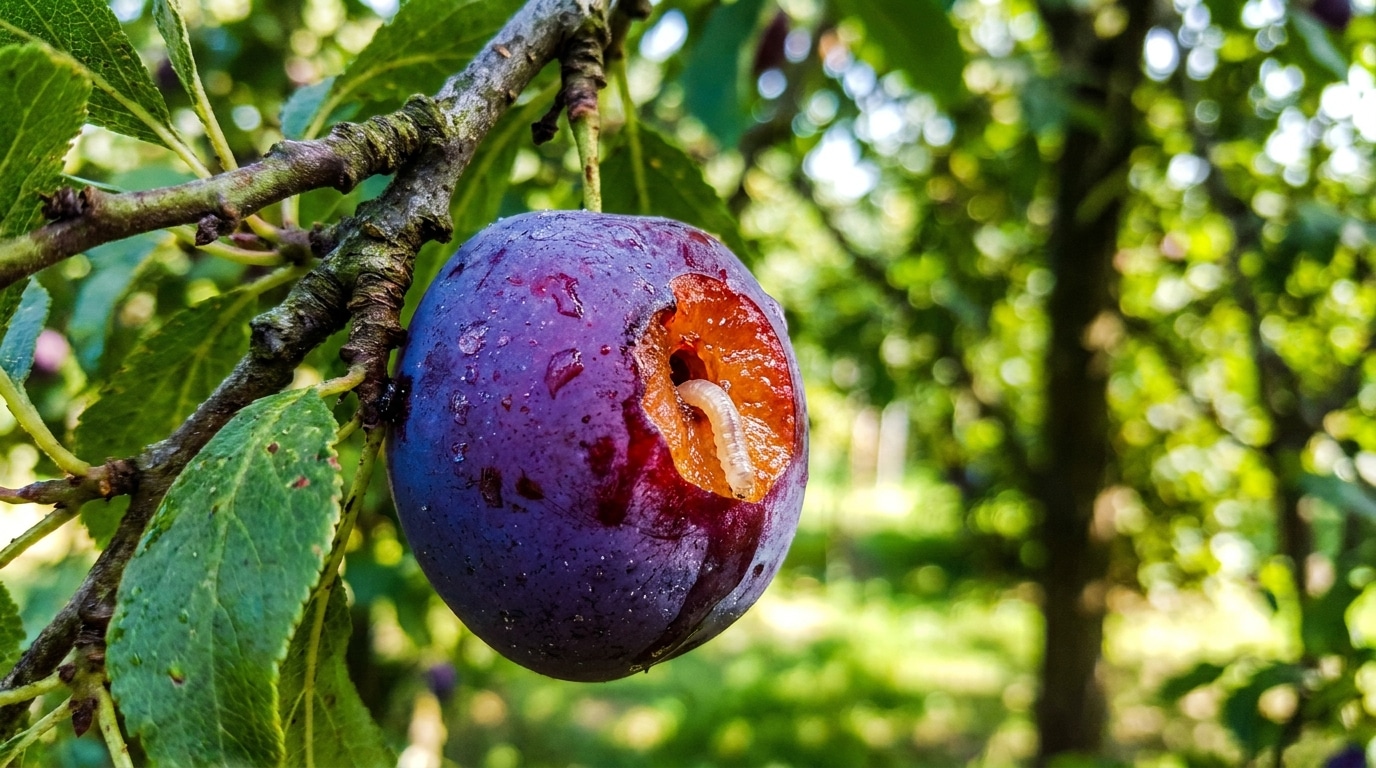 Jai Mordu Dans Une Prune Et Je Lai Vu Bouger Pourquoi Vos Fruits Du Jardin Grouillent De Vers Ce Printemps Et Le Geste Tout Simple Qui Sauve La Recolte Featured