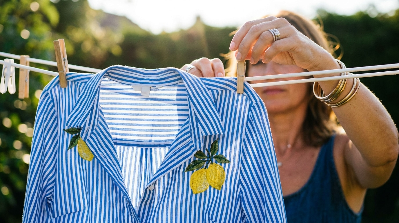 Je Laissais Secher Mon Linge Au Soleil Sans Faire Ce Geste Avant Jai Bousille Ma Chemise Preferee Featured