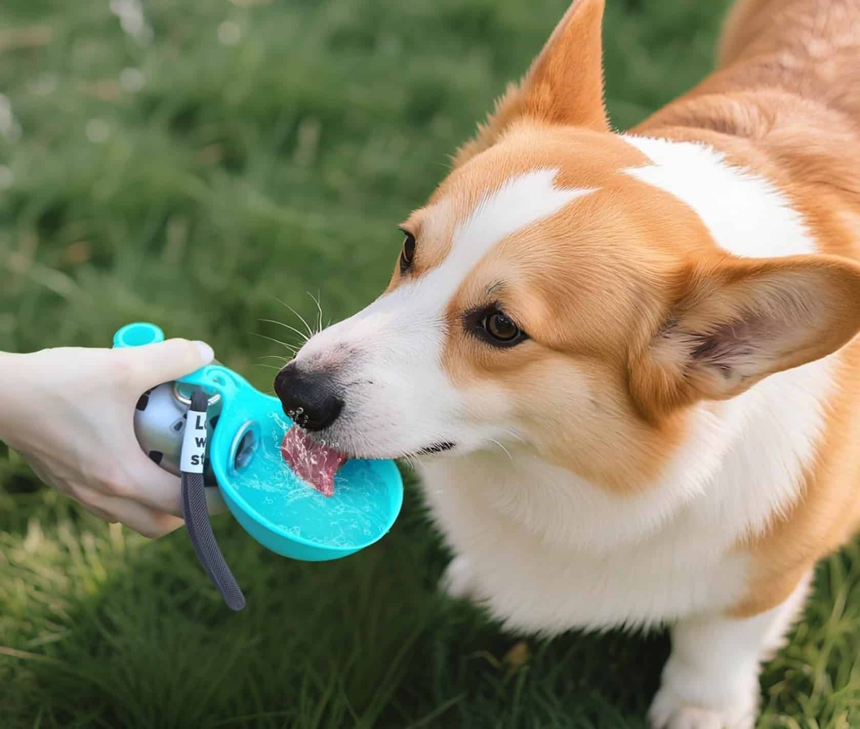Je Ne Sortais Jamais Sans Bouteille Pour Mon Chien Cette Gourde A 16 E Sur Amazon Ma Liberee Du Sac A Dos Featured