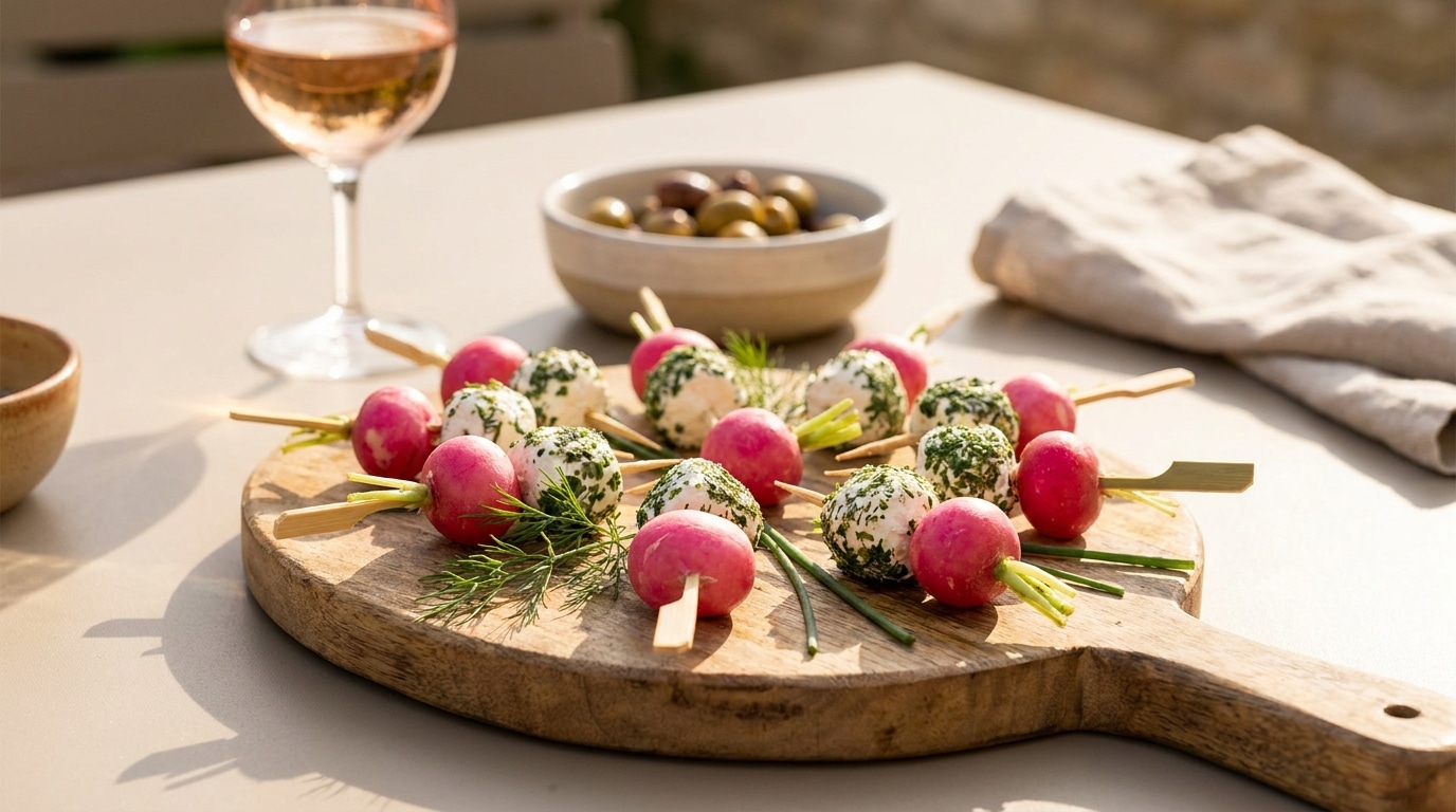 Je Servais Toujours Mes Radis Avec Du Beurre Mes Invites Ne Parlent Plus Que De Mon Apero Depuis Que Jutilise Ces Boules De Fromage Featured