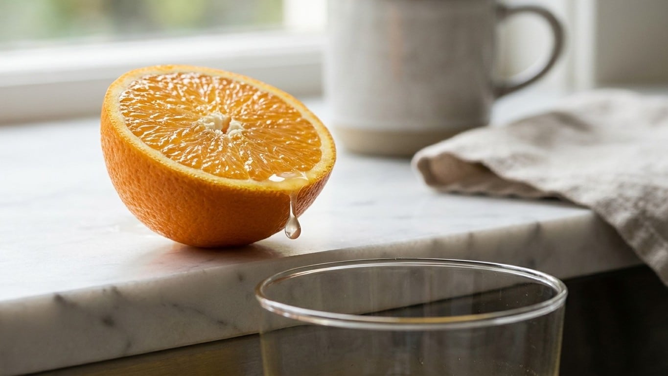 « Tu jettes presque un verre sur trois » : depuis qu'un ami m'a montré ce que je laissais dans mes oranges, j'ai tout changé