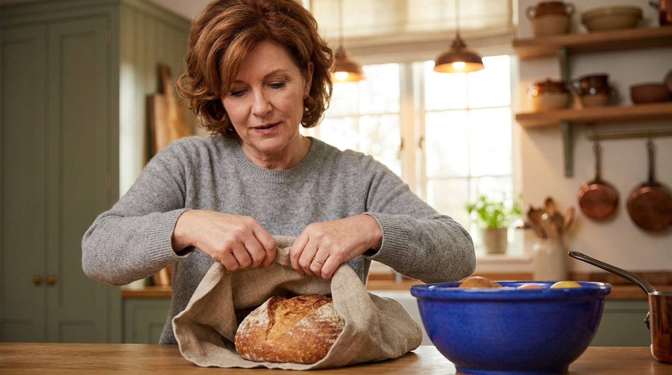 Un Boulanger Ma Montre Comment Il Conserve Son Pain Le Soir Depuis Le Mien Reste Frais Et Croustillant Trois Jours De Plus Featured