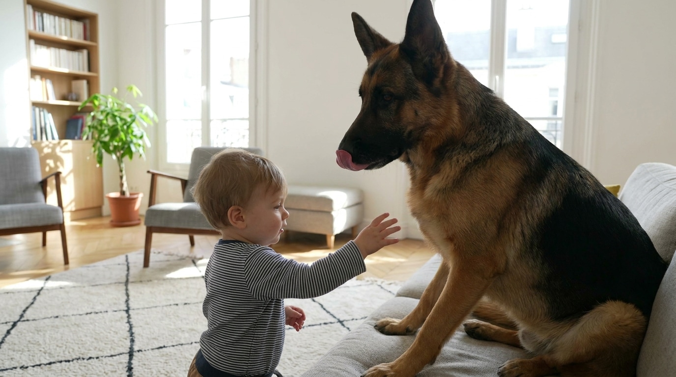 Votre Chien Fait Ce Mouvement Banal Devant Un Enfant Ce Quil Exprime Vraiment Devrait Alerter Tous Les Parents Featured