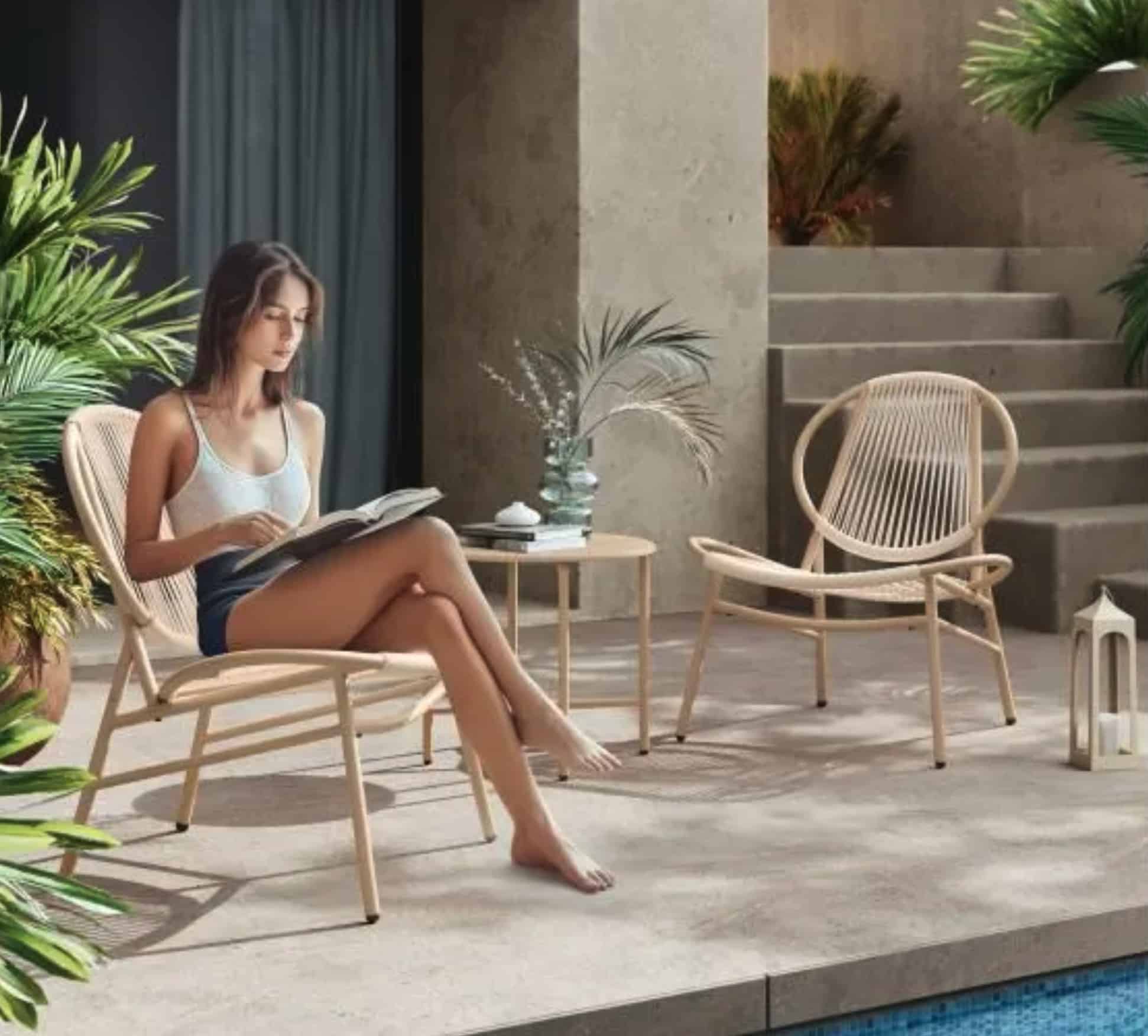 65e Au Lieu De 109e Pour Ce Salon De Jardin 3 Pieces Qui Transforme Le Plus Petit Balcon En Endroit Chaleureux A Deux Featured