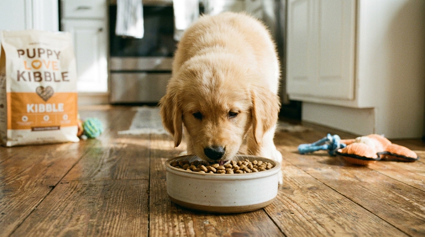 A Quel Age Votre Chiot Doit Il Vraiment Passer Aux Croquettes Adultes Featured