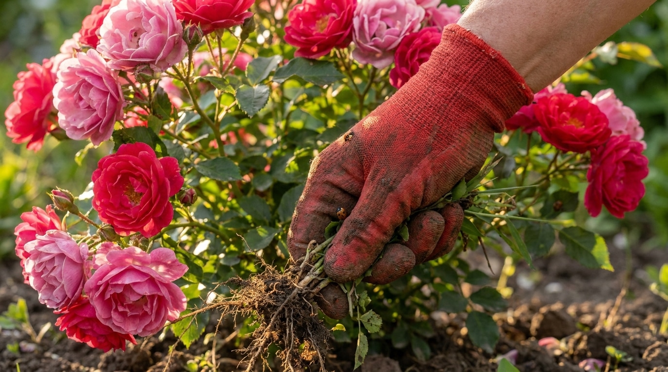 Adieu Le Desherbage Au Pied Des Rosiers En 2026 Cette Plante Fleurie Remplace La Binette Pour De Bon Featured