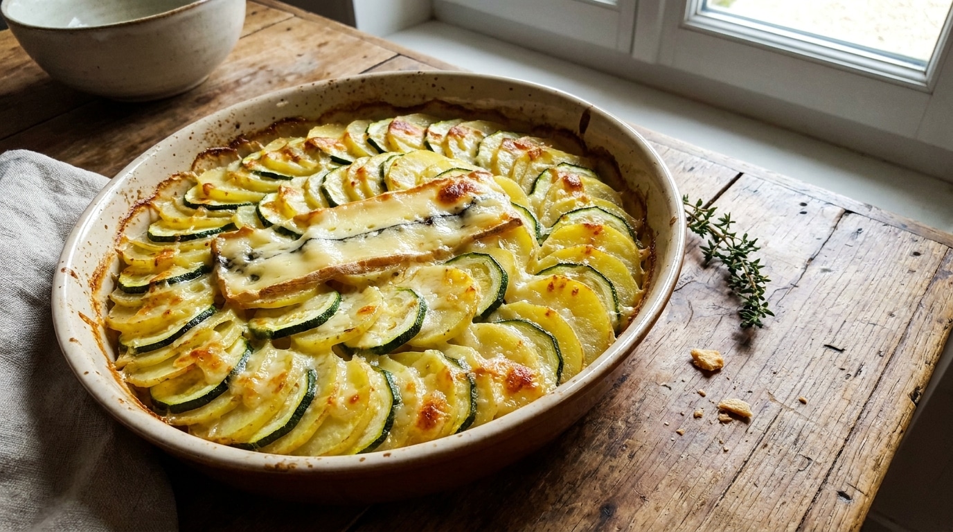Ajoute Ca Entre Chaque Rondelle Depuis Que Ma Voisine Ma Montre Cette Astuce Pour Le Tian Mon Gratin A Pris Sa Retraite Featured