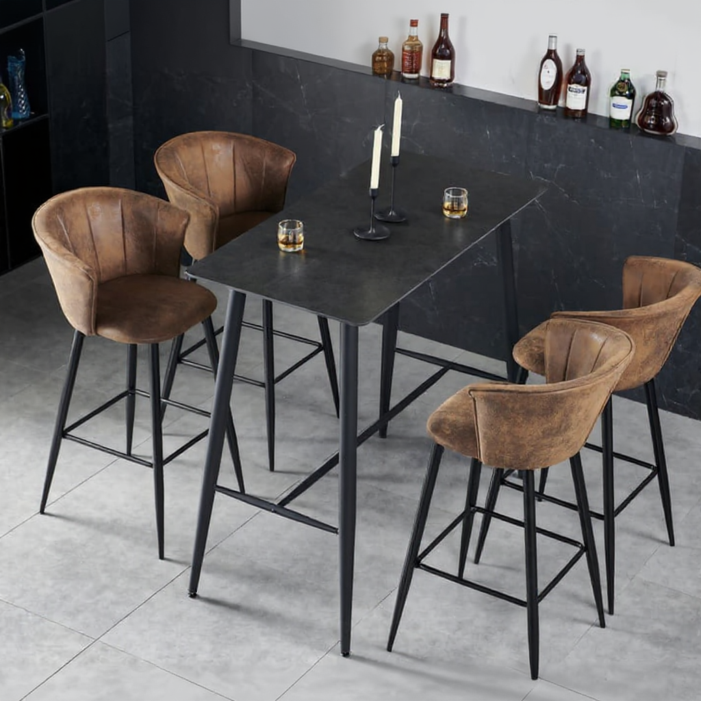 Fini Le Style Scandinave Dans Les Cuisines Le Vintage Retro Reprend Le Pouvoir Avec Ce Lot De 4 Tabourets A 270 E Chez Conforama Featured