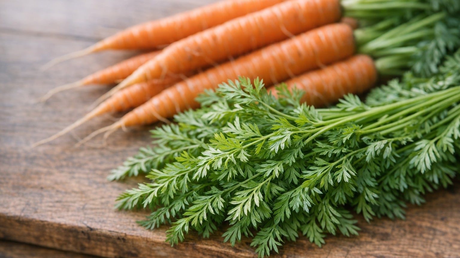 J'ai toujours jeté les fanes de carottes avec les épluchures : ma mère, elle, ne les a jamais mises à la poubelle