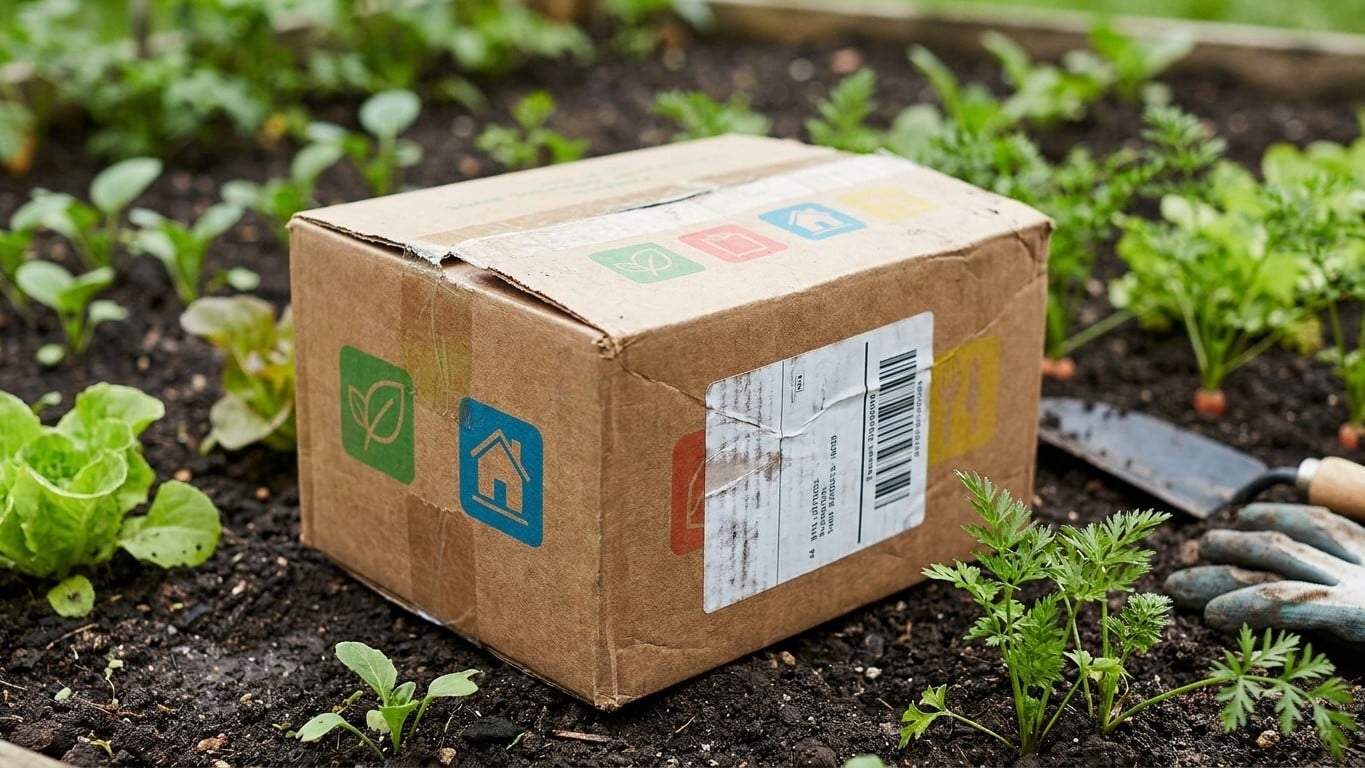Je gardais tous mes cartons de livraison pour le potager : un jardinier m'a expliqué pourquoi il ne faut surtout pas faire ça