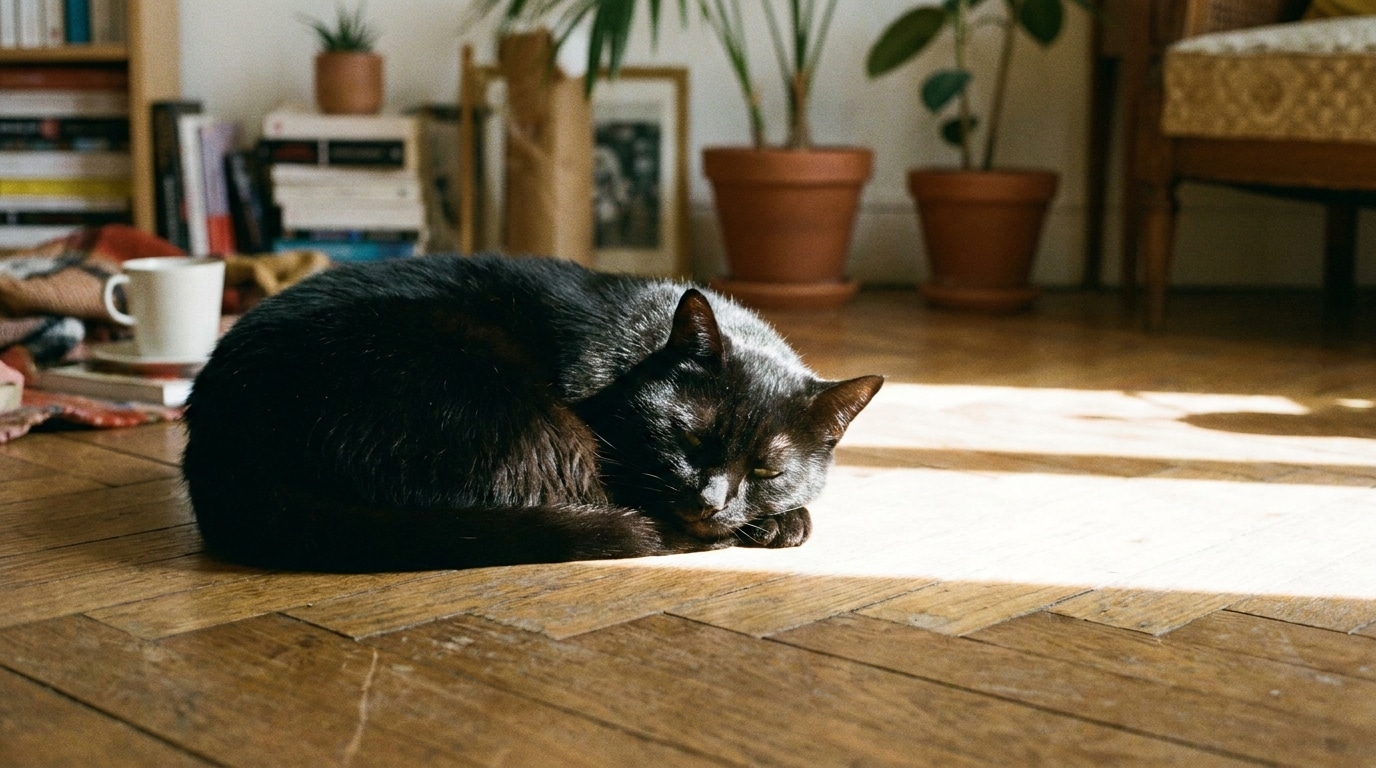 Je Laissais Mon Chat Noir Se Prelasser Au Soleil Chaque Ete Le Veterinaire Ma Dit Que Son Pelage Lui Jouait Un Tour Que Je Ne Soupconnais Pas Featured