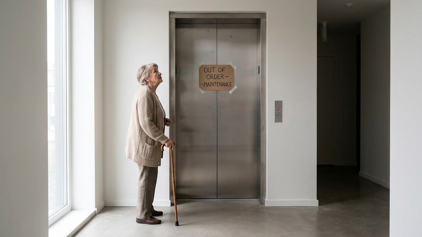 « Je suis restée bloquée au 6e pendant trois semaines » : ce que la loi obligeait son syndic à faire dès le premier jour