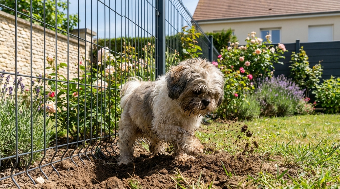 Le Chien Du Voisin Creuse Sous Votre Grillage Le Premier Reflexe A Avoir Nest Pas Celui Que Vous Croyez Featured