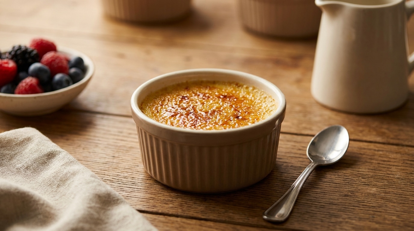 Le Choc Thermique Ultime Cette Version Glacee De La Creme Brulee Va Detroner Tous Vos Desserts Dete Featured