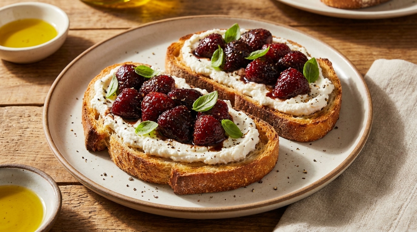 Le Secret Des Chefs Italiens Pour Transformer Des Fraises Trop Mures En Entree Apero Raffinee Que Personne Noublie Featured