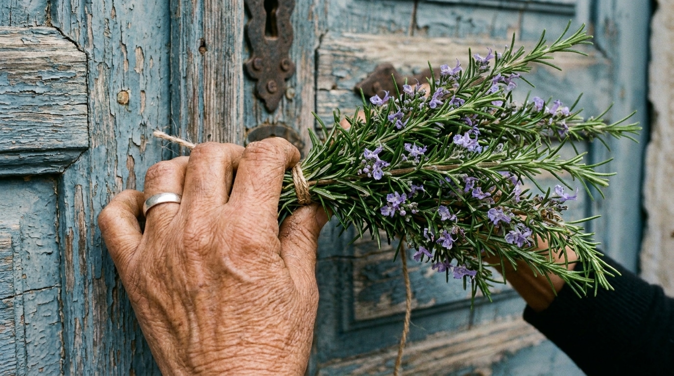 Les Anciens Accrochaient Toujours Un Bouquet De Romarin A Lentree En Mai Et Ce Netait Pas Pour Le Parfum La Raison Va Vous Surprendre Featured