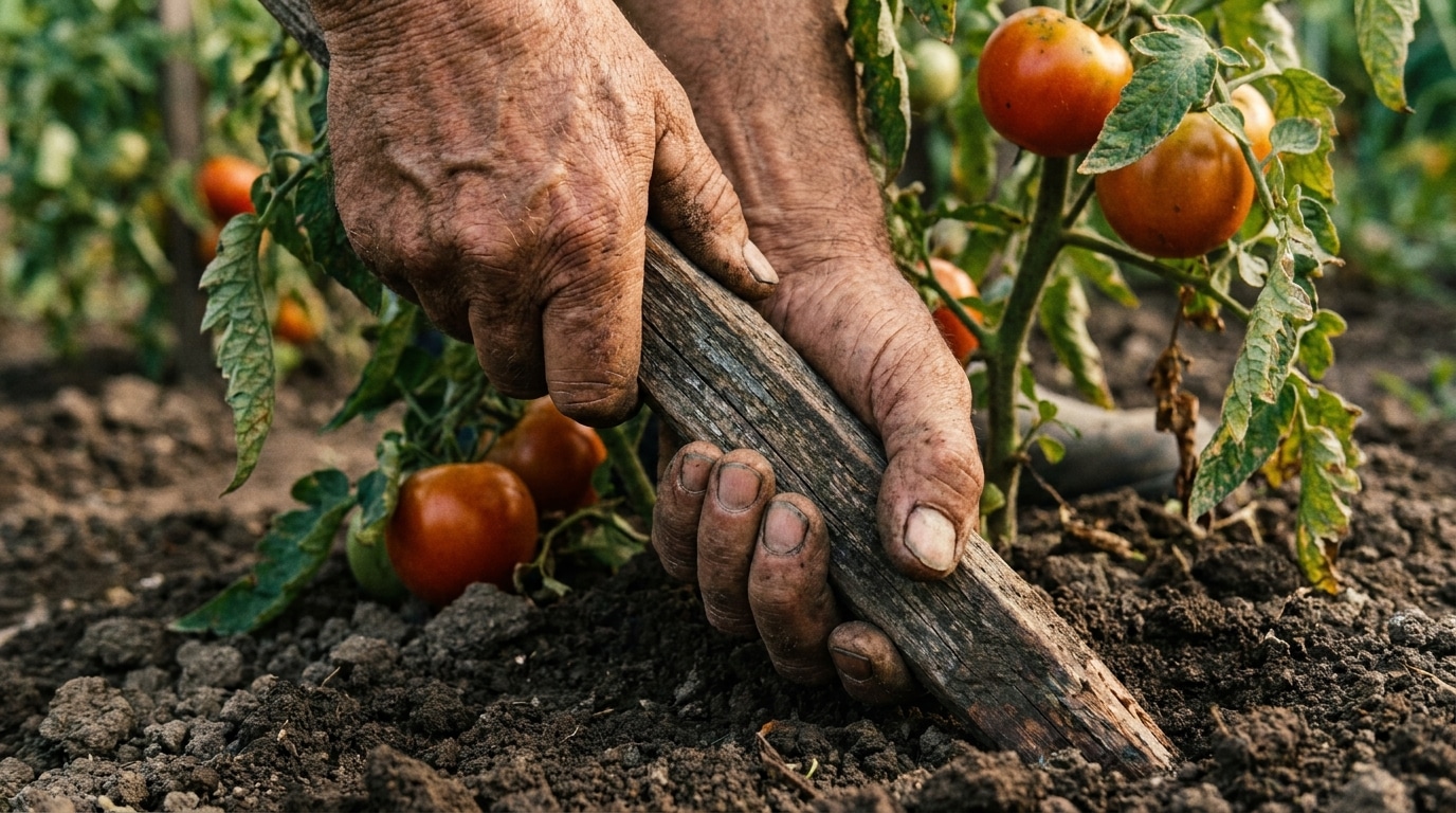 Les Anciens Ne Mettaient Jamais De Tuteur A Leurs Tomates Cet Objet Oublie Faisait Le Travail Bien Mieux Featured