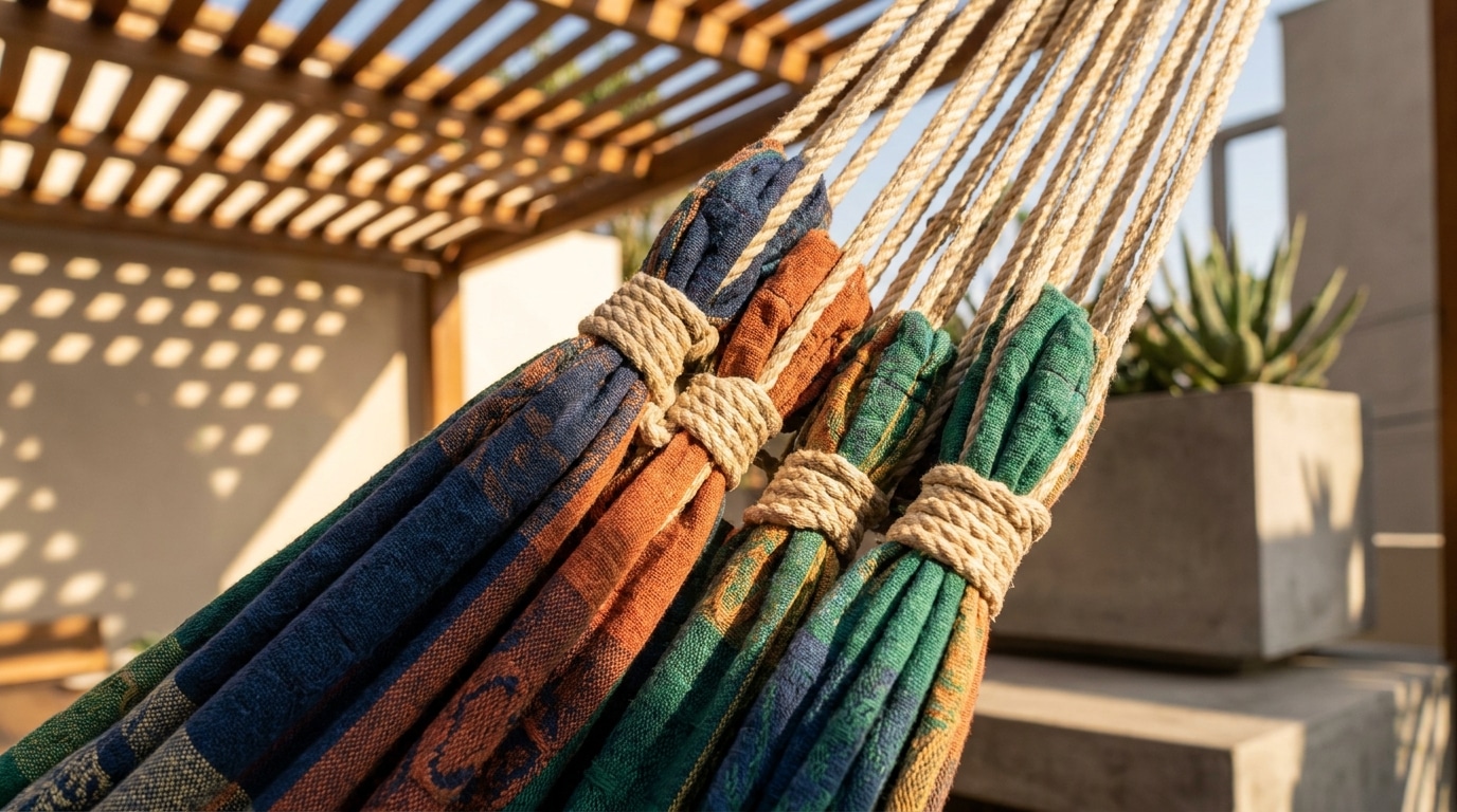 Plus Personne Nachete De Hamac Ce Diy Super Simple Vous Permet Den Creer Un Avec De Vieux Draps Featured
