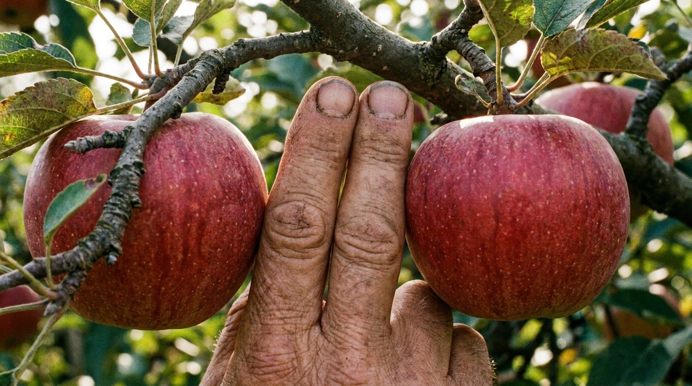 Pommiers Et Poiriers Les Anciens Comptaient Toujours 2 Doigts Entre 2 Fruits Et Leur Recolte Depassait Celle Des Voisins Featured