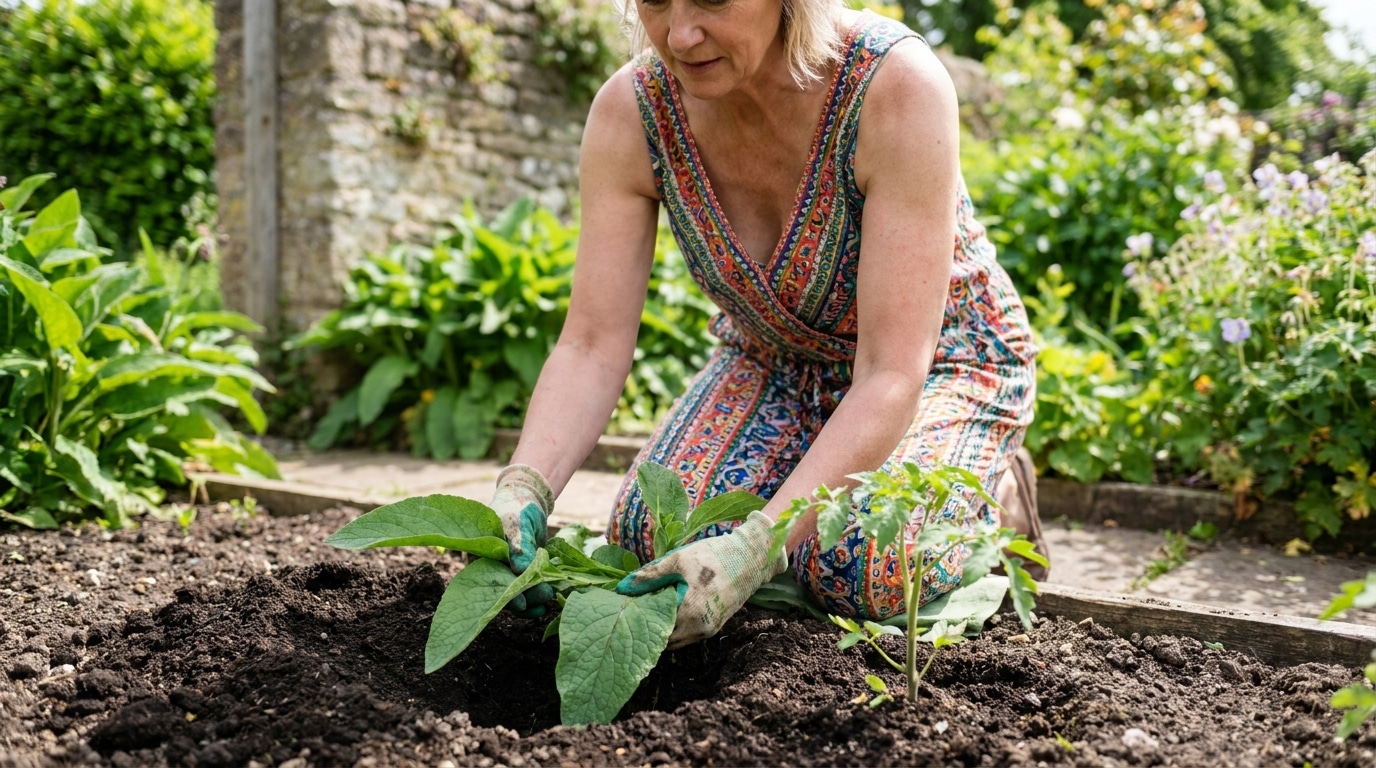 Pourquoi De Plus En Plus De Jardiniers Enfouissent Les Feuilles De Cette Plante Avant De Mettre Leurs Tomates En Terre Featured