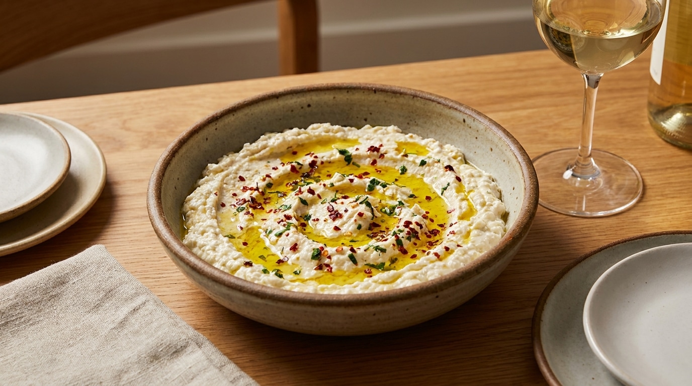 Succombez A Ce Tresor Mediterraneen Pret En 2 Minutes Une Tartinade Grecque Relevee Pour Lapero Qui Change Du Houmous Featured