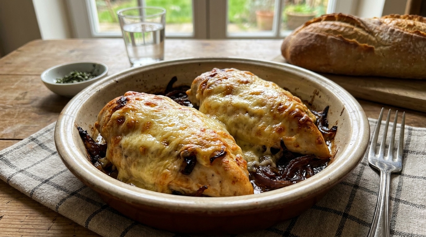 Un Seul Ingredient Glisse Sous Le Fromage Rape Et Ce Poulet Au Four Passe De Banal A Absolument Irresistible Featured