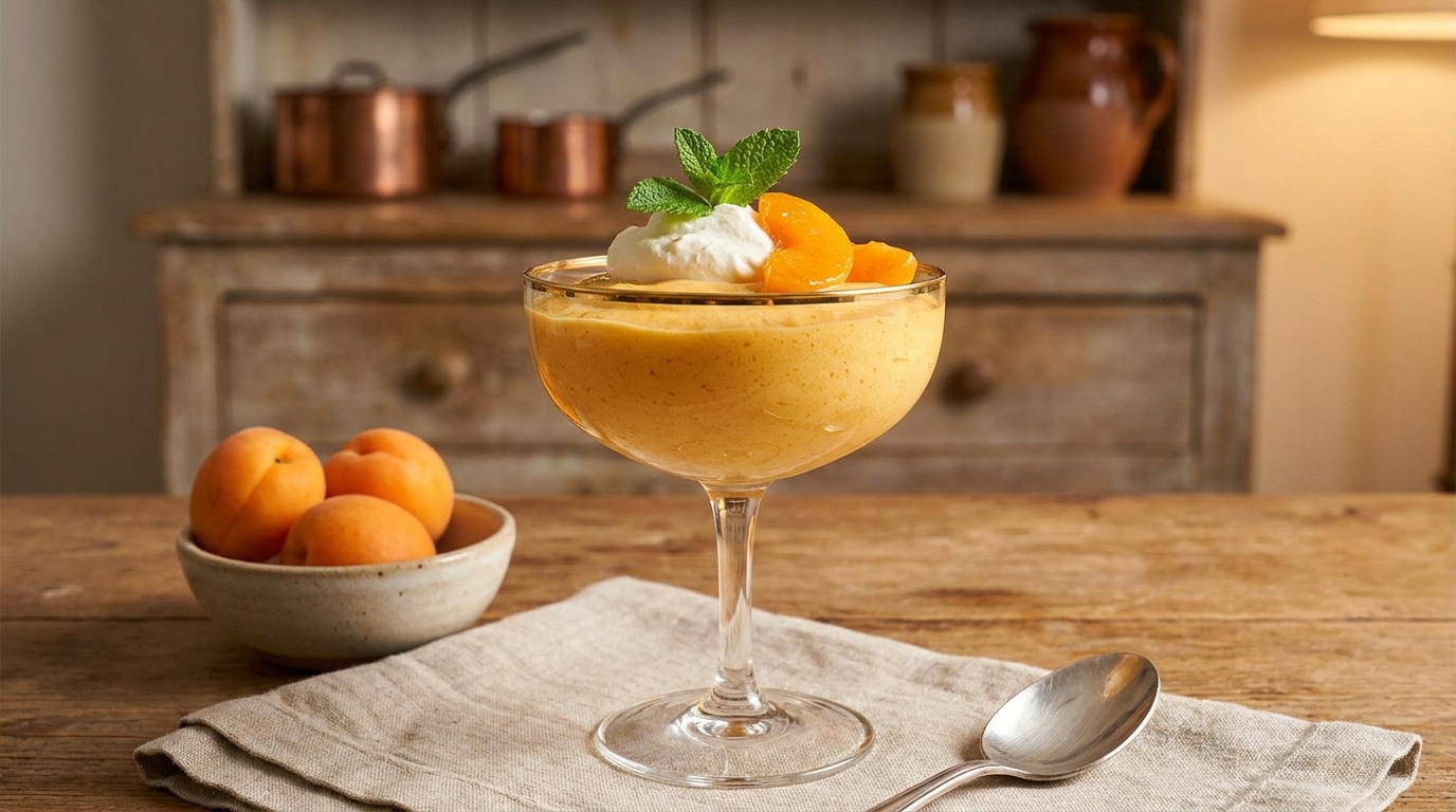 A Vos Cuilleres Ce Nuage Fruite Aux Abricots Frais Va Detroner Tous Vos Desserts Lourds Cet Ete Featured