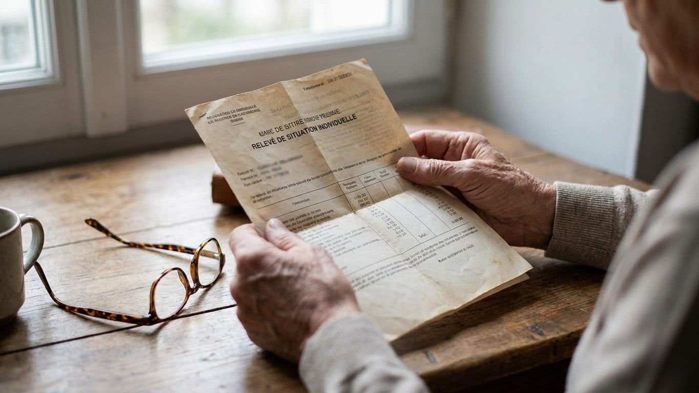Ce relevé que chaque futur retraité reçoit et range sans vérifier cache les trimestres oubliés qui font baisser la pension