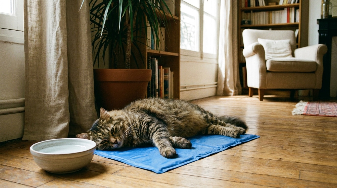 Ces 3 Amenagements Poses Dans Un Coin De La Maison Suffisent A Garder Votre Chat Au Frais Tout Lete Featured