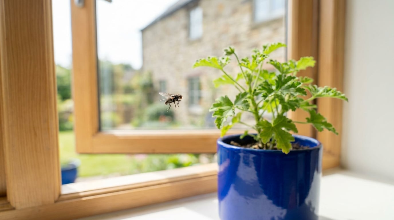 Cette Plante Fleurie Sur Le Rebord De La Fenetre Suffit A Tenir Les Mouches A Distance Tout Lete Featured