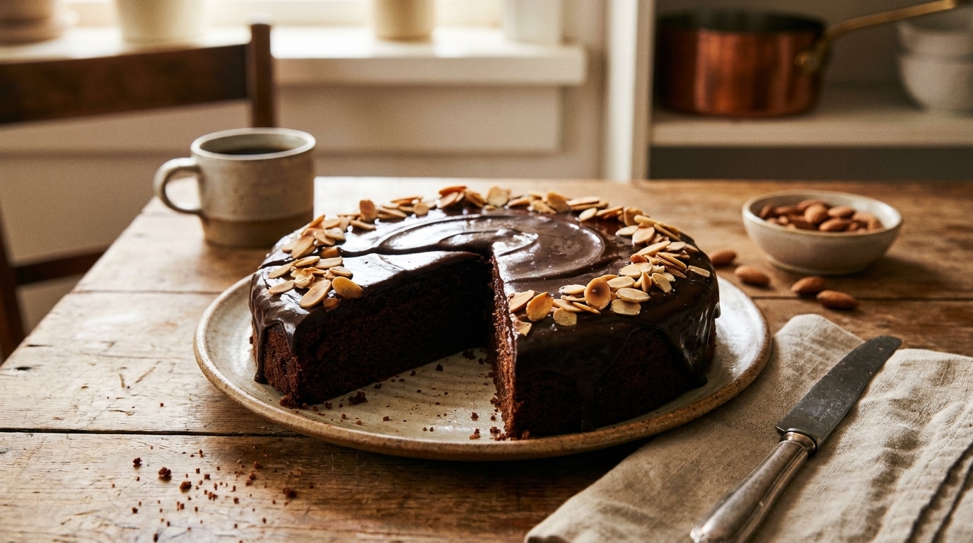 De Beaux Oeufs Du Bon Chocolat Et Une Pointe Damande La Formule Simple Derriere Le Plus Legendaire Des Gateaux Au Chocolat Featured