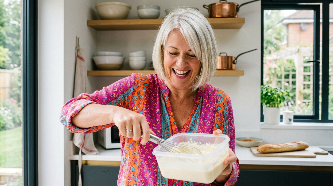 Elle Na Pas Besoin De Sorbetiere Elle Fait Ses Glaces Dans Un Simple Tupperware Voici Son Secret Featured