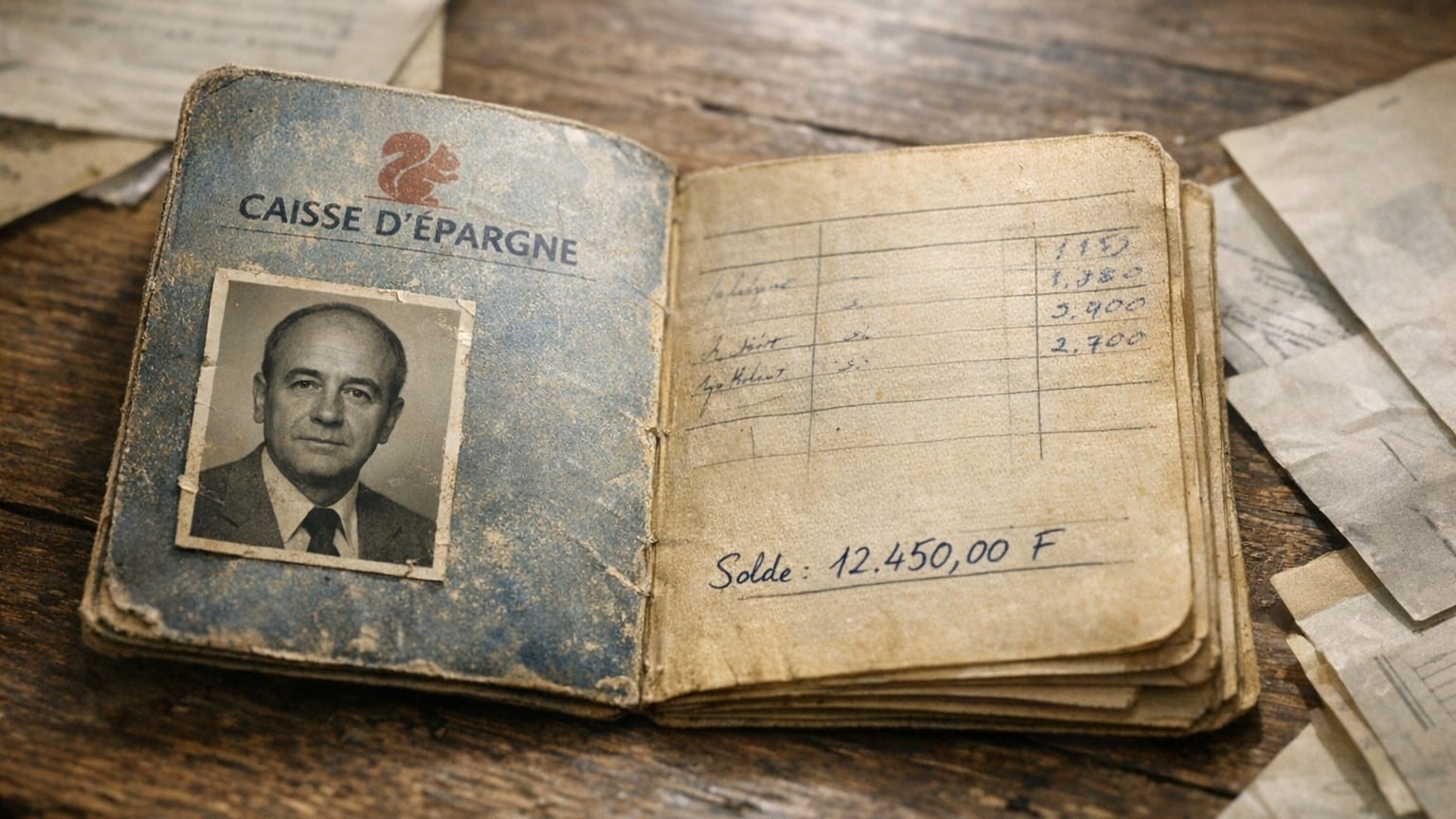En vidant les affaires de mon père, j'ai retrouvé un vieux livret de Caisse d'Épargne oublié depuis des décennies : ce que...