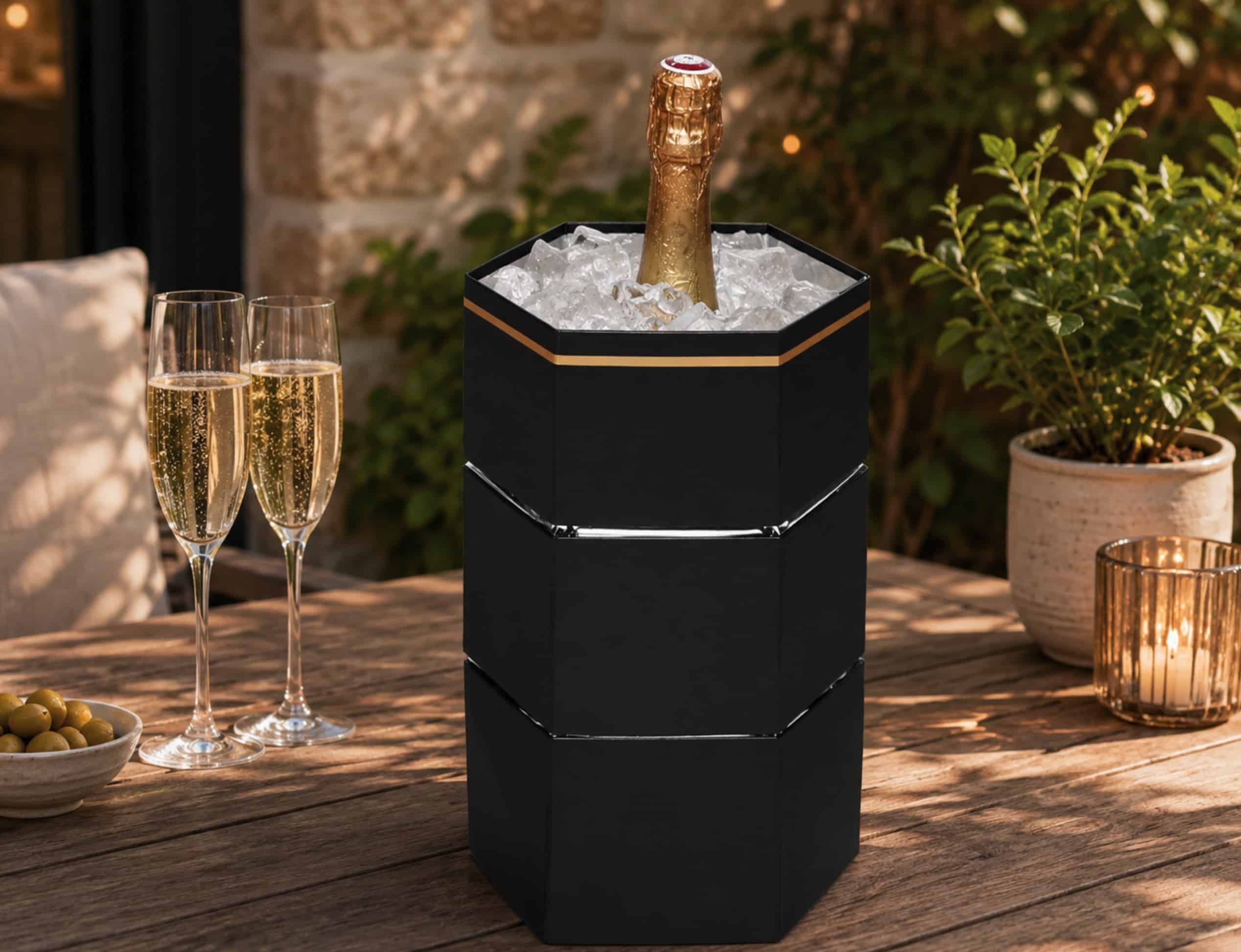 Fini La Bouteille Oubliee Dans Le Congelateur Ce Seau Pliable A 4 E Chez Gifi La Tient Au Frais Tout Lete Sur La Table Featured
