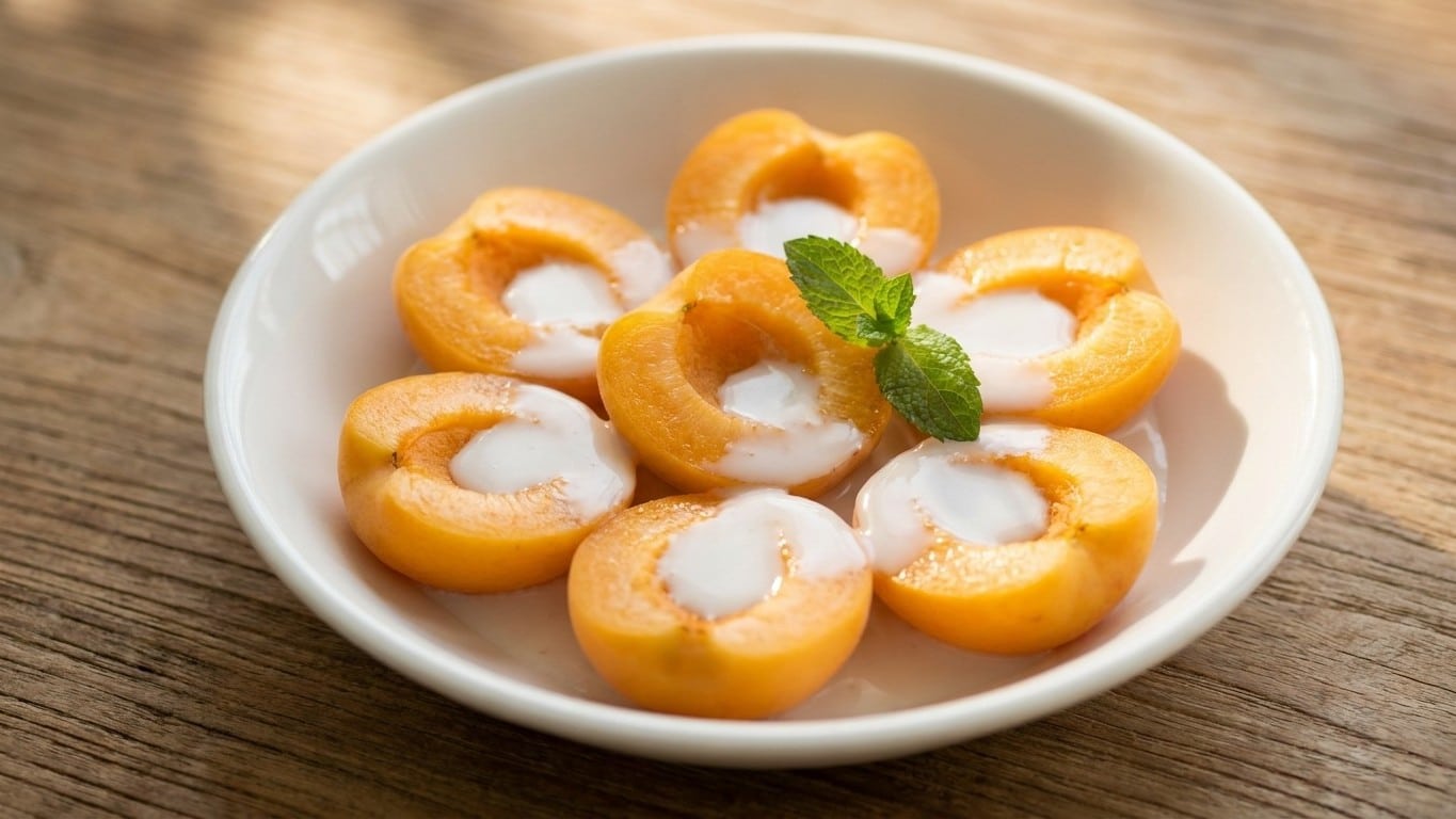 Fini la crème fraîche sur les abricots : ce dessert de saison plus léger est prêt en 2 minutes (et c'est bien meilleur)