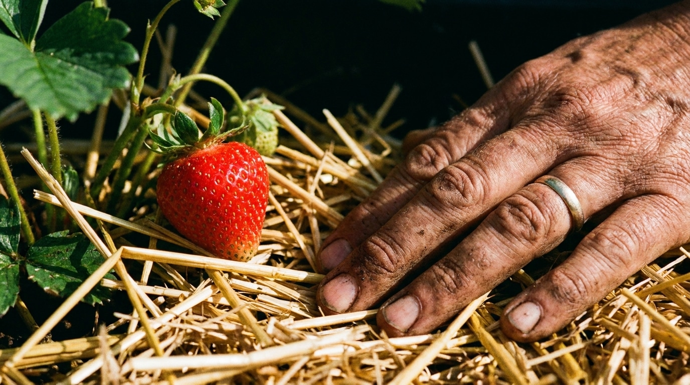 Fini La Paille Sous Les Fraisiers En 2026 Les Maraichers Glissent Ce Materiau Tout Simple Qui Fait 10 Fois Mieux Featured